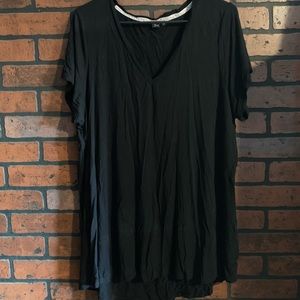 ModCloth black tunic tee. Soft!